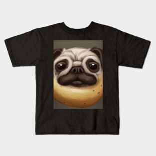 Potato Dog Face Kids T-Shirt